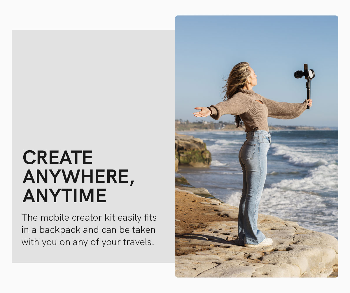 Create Anywhere, Anytime