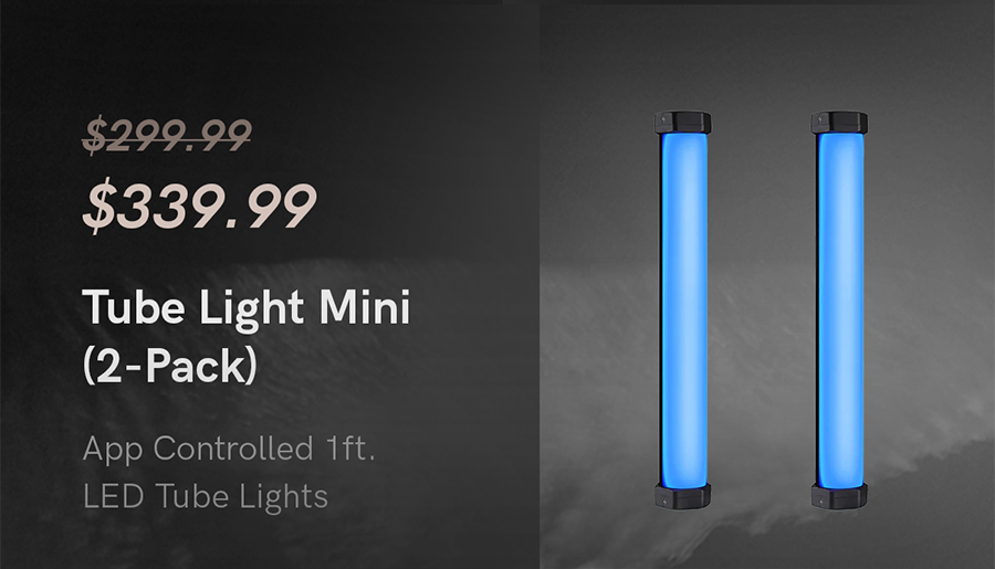 Tube Light Mini (2-Pack) now for $339.99.