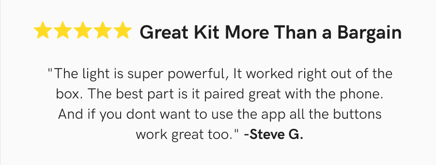 ⭐⭐⭐⭐⭐ Great Kit More Than a Bargain