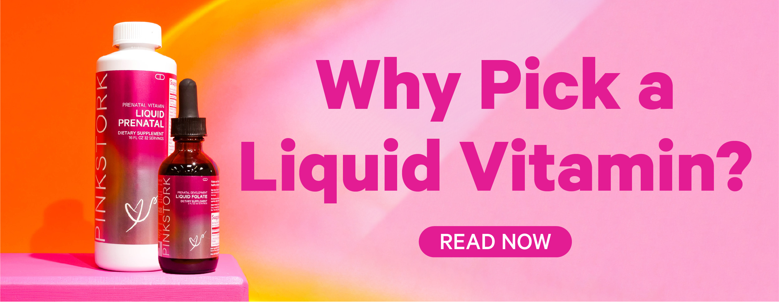 Why are liquid vitamins so popular? Pink Stork