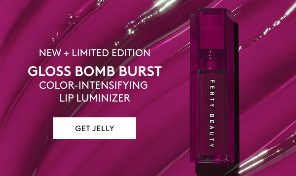 NEW + LIMITED EDITION GLOSS BOMB BURST COLOR-INTENSIFYING LIP LUMINIZER GET JELLY 