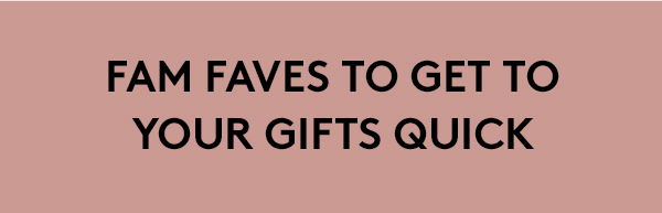 SHOP FAVES