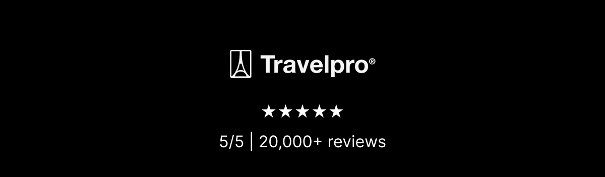 Travelpro | ★★★★★ 5/5 | 20,000+ reviews
