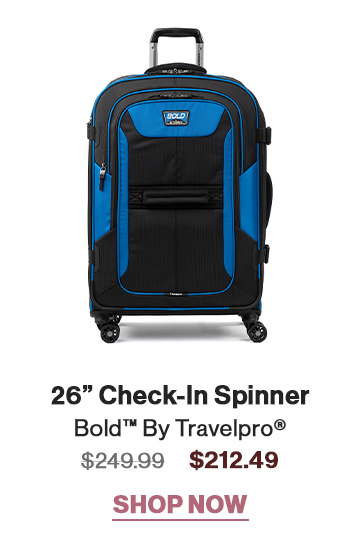 Bold™ by Travelpro® 26” Check-In Spinner