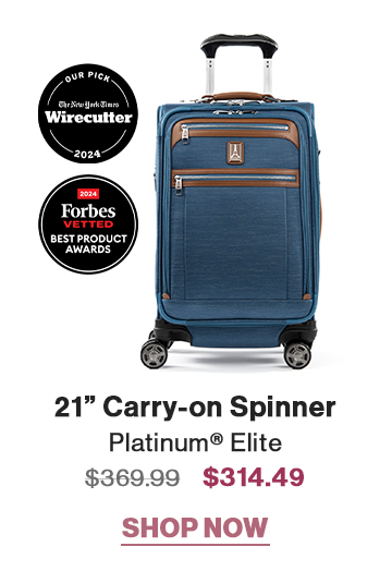 Travelpro® Platinum® Elite Carry-On Spinner