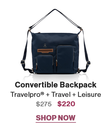 Travelpro® x Travel + Leisure® Convertible Backpack