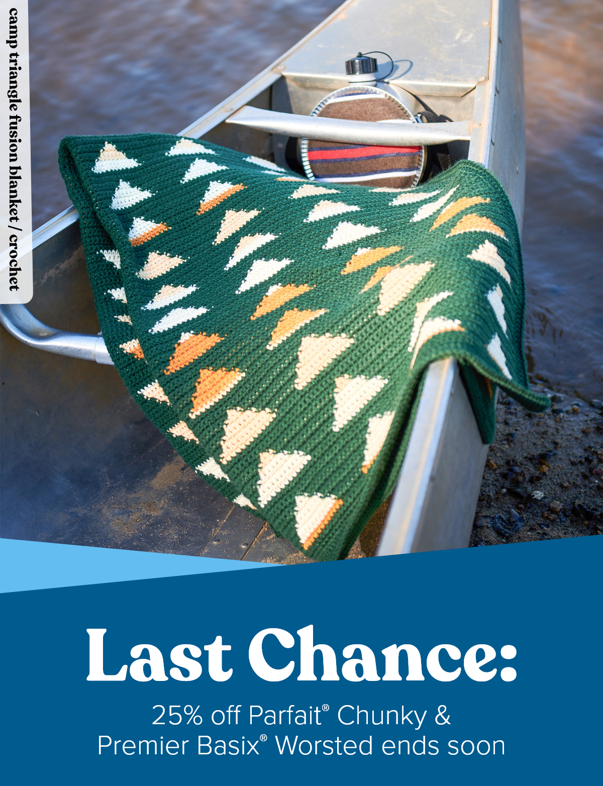 25% off Parfait® Chunky & Premier Basix® Worsted Solid ends soon