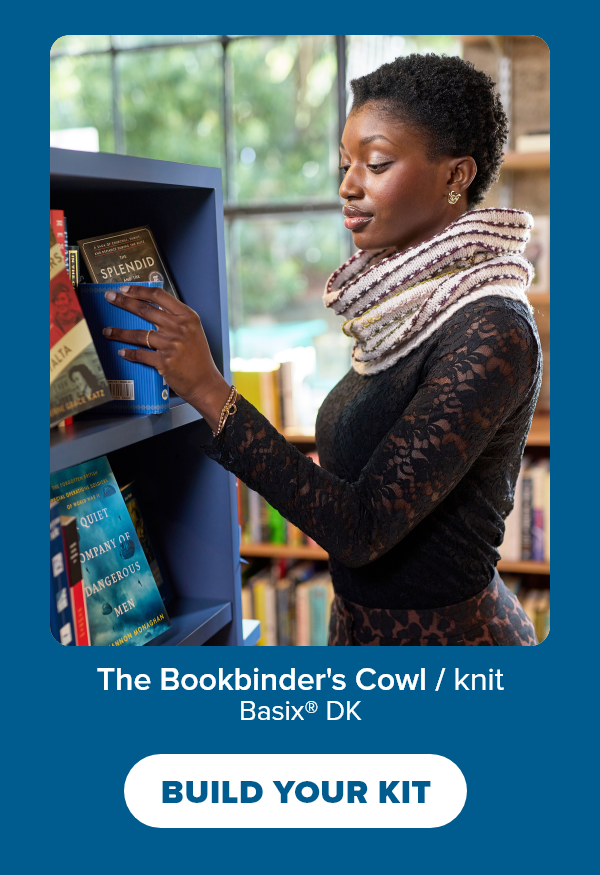 The Bookbinder's Cowl / knit Basix® DK 