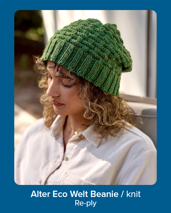 Alter Eco Welt Beanie / knit Re-ply