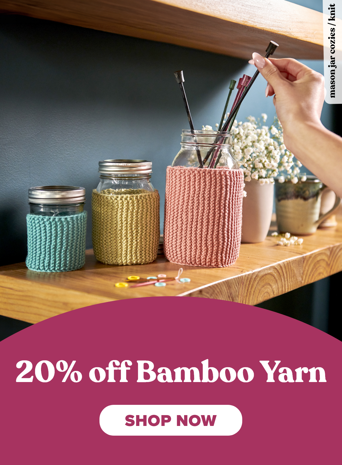 20% off bamboo Yarn