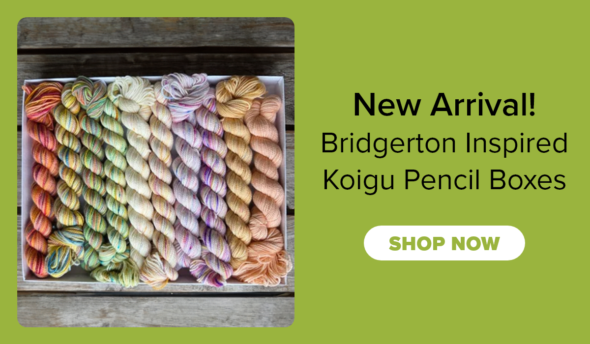 New Arrival! Bridgerton Inspired Koigu Pencil Boxes
