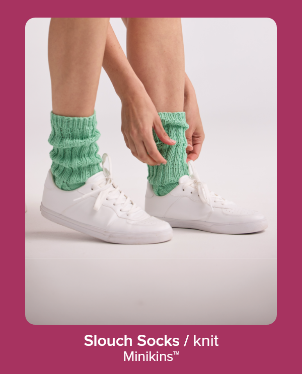Slouch Socks / knit Minikins™