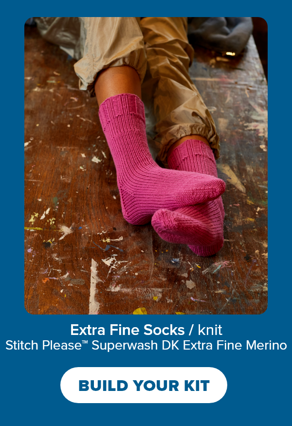 Extra Fine Socks / knit Stitch Please™ Superwash DK Extra Fine Merino