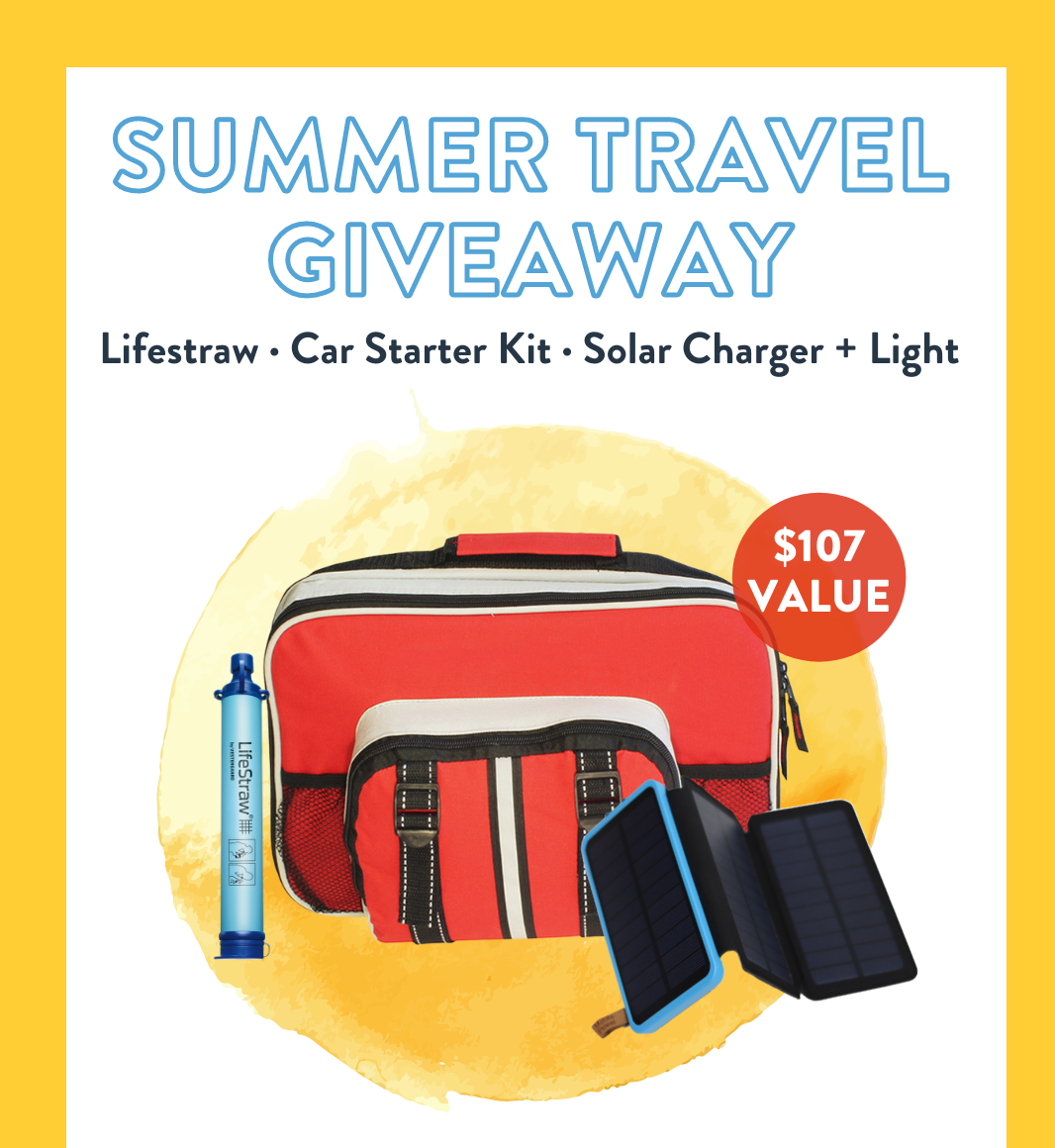 Summer Travel Giveaway