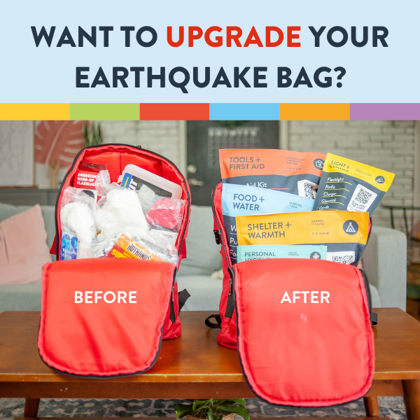 Upgrade your Earthquake Bag with a set of color-coded organization packs!