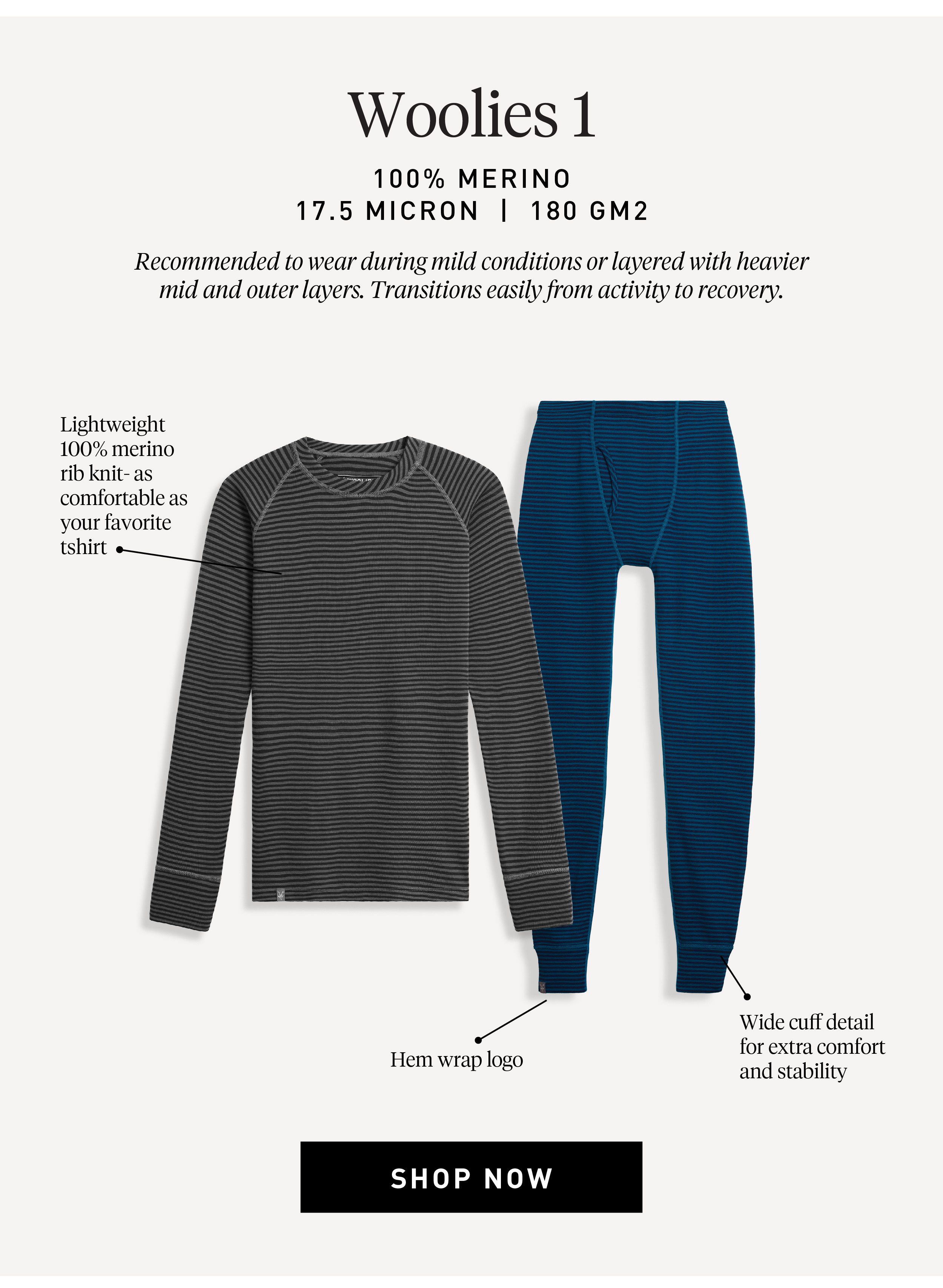 Woolies 1 Base Layers