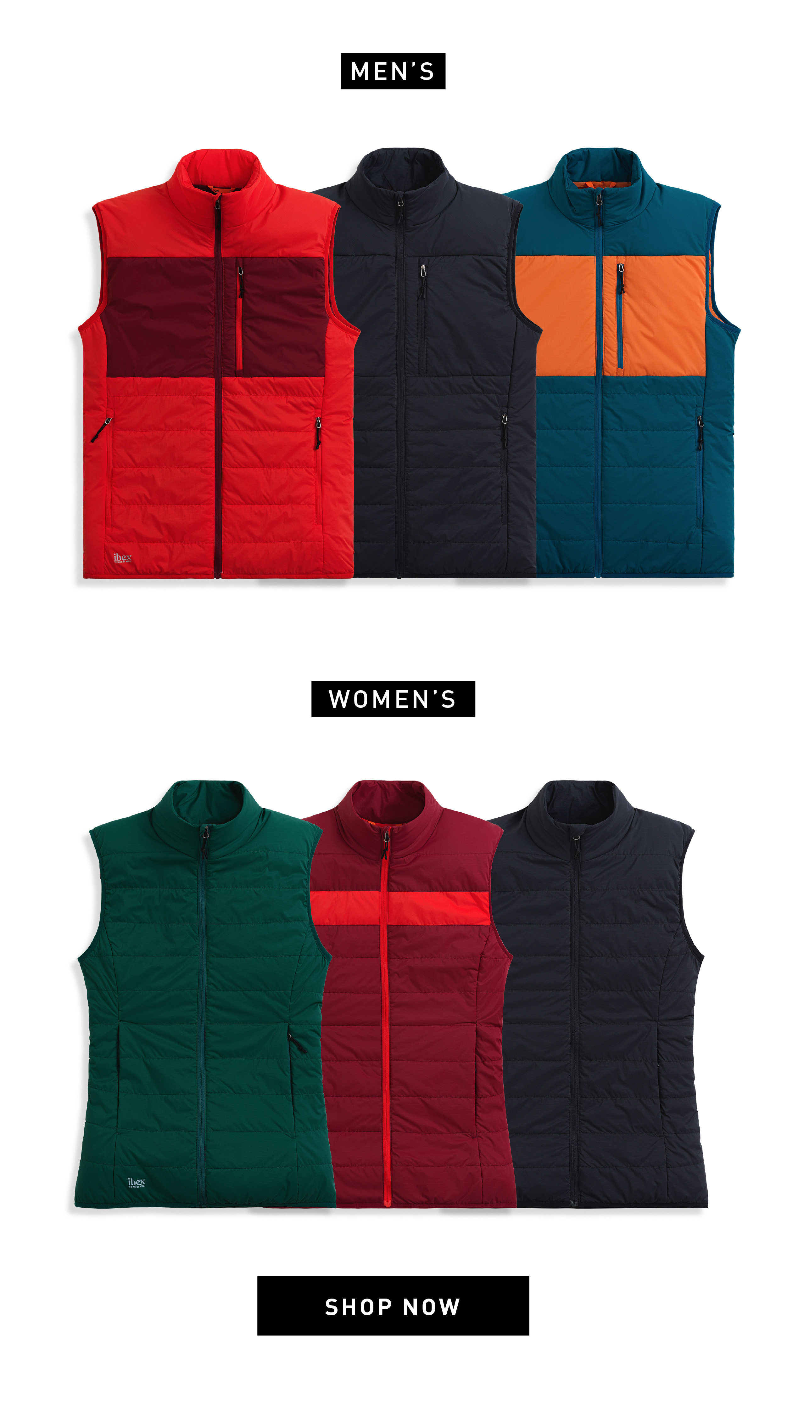 Wool Aire Vests are here!