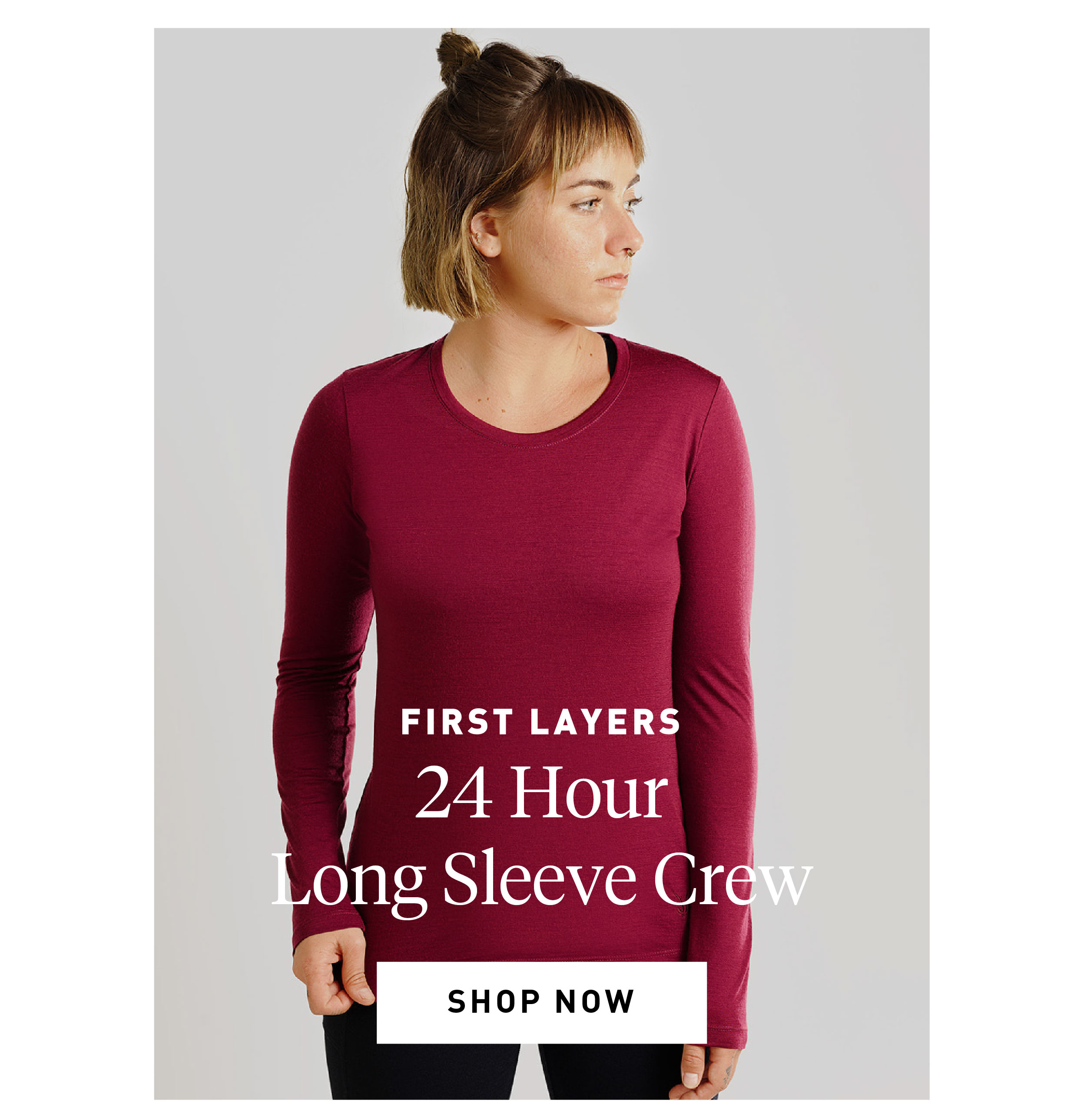 24 Hour Long Sleeve Crews