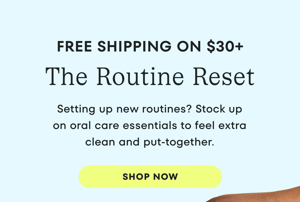 Free Shipping on $30+