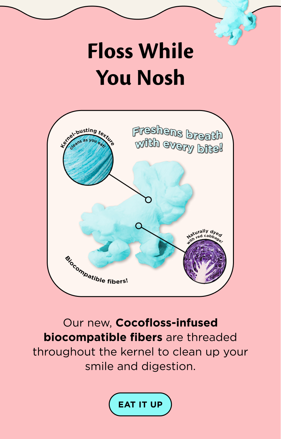 Cocofloss X Lesser Evil 🍿 Cocofloss