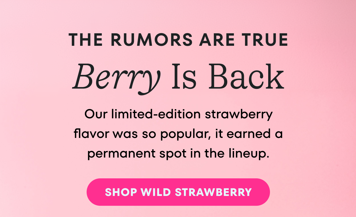 NEW! Strawberry Cocoshine 