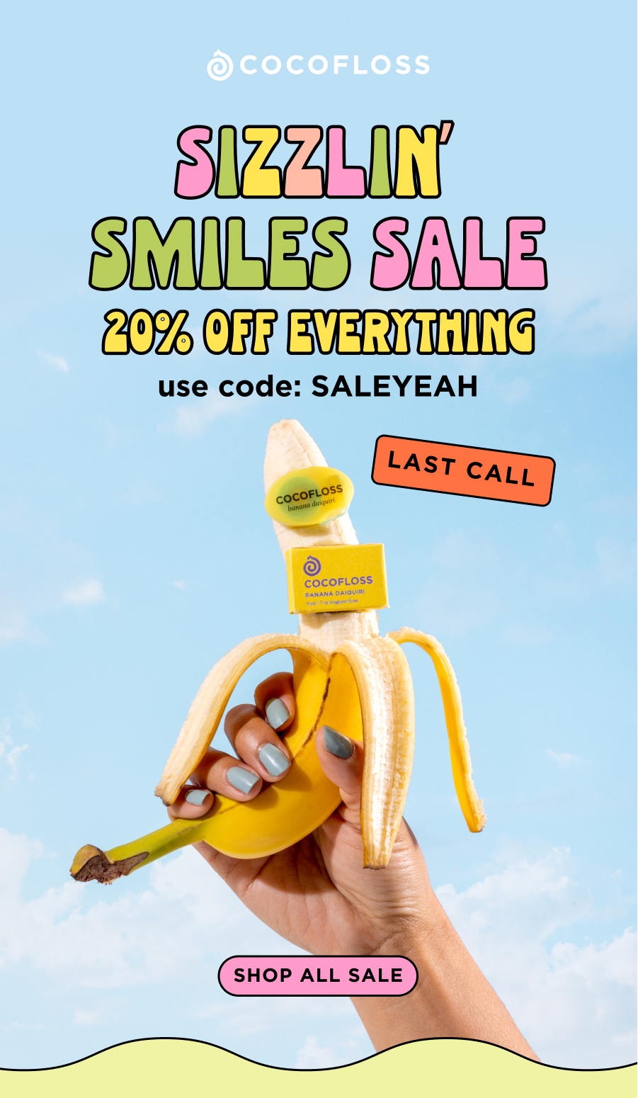 48 hours until 20 off is over 💥 Cocofloss