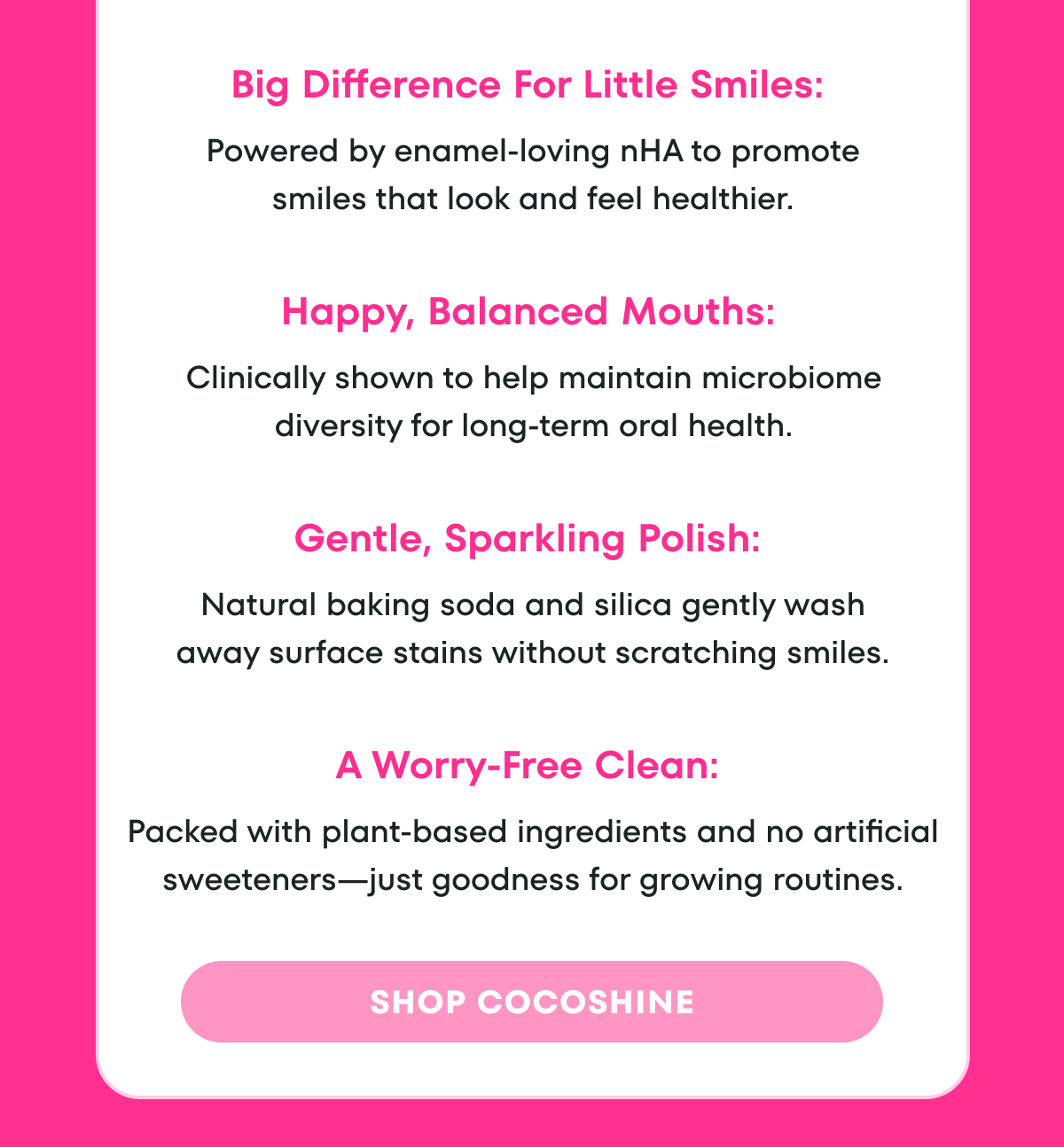 NEW! Strawberry Cocoshine 