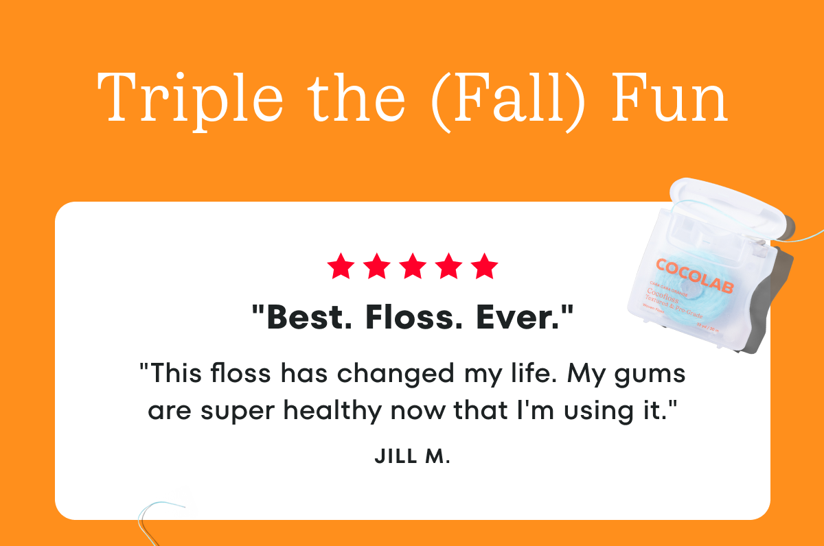 Citrus Creme Floss Trio
