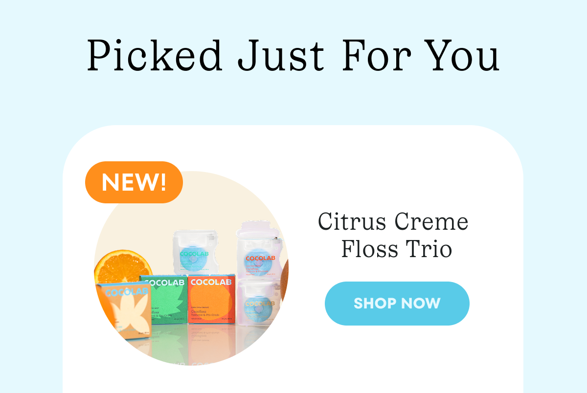 Citrus Creme Floss Trio