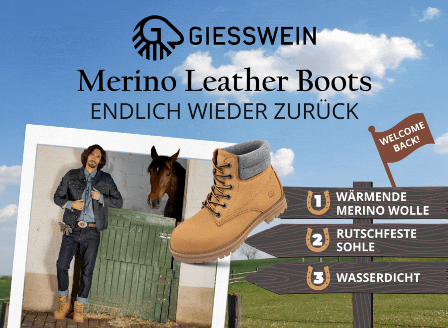 Merino Leather Boots