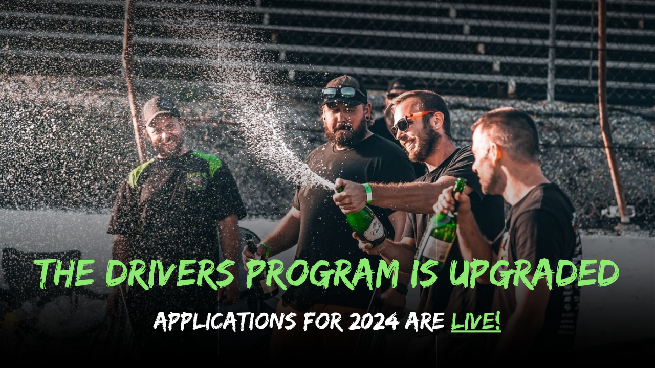 Hey Tire Streets, Drivers Program is LIVE Tire Streets