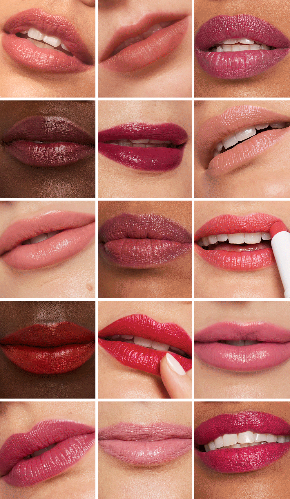 Images of ColorLuxe Hydrating Cream Lipstick Shades