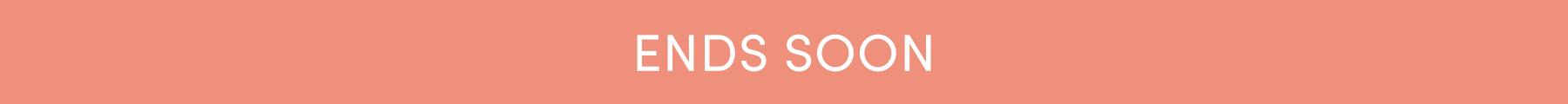 ends soon 