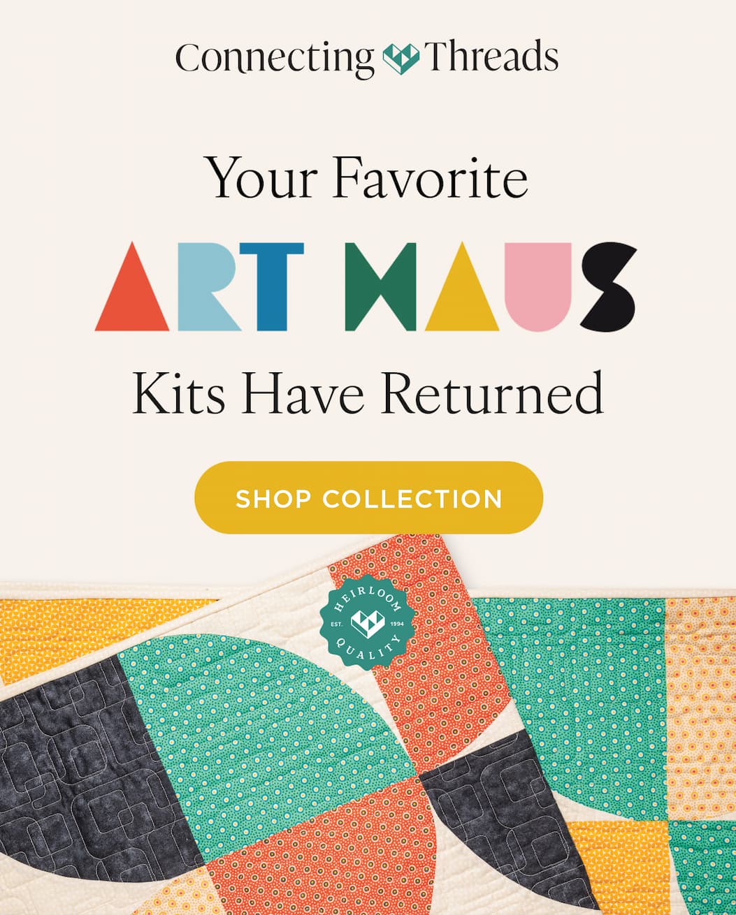 Connecting Threads Your Favorite ART HAUS Kits Have Returned SHOP COLLECTION