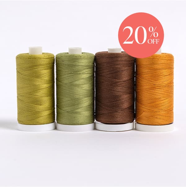 A collection of fall themed thread. 20% off