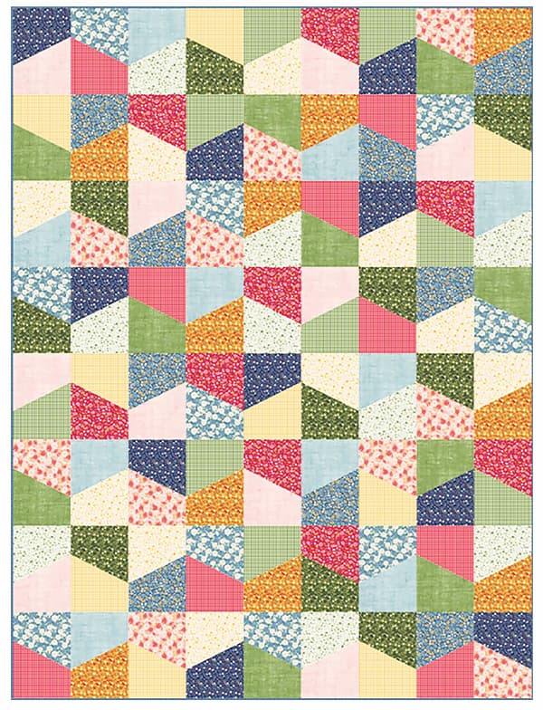 Picture of colorful quilt