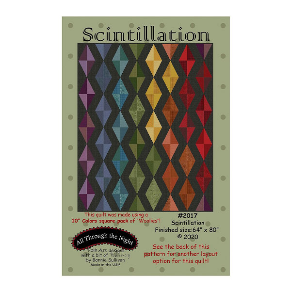 Scintillation Quilt Pattern by All Through the Night