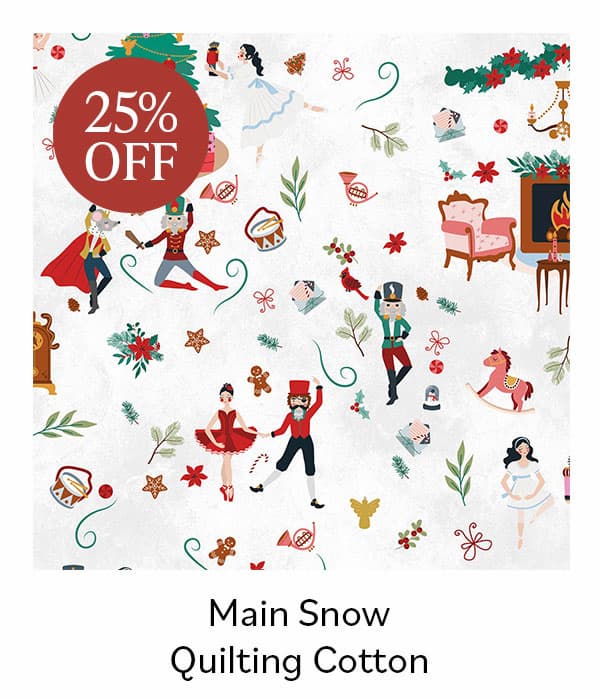 Main Snow Quilting Cotton