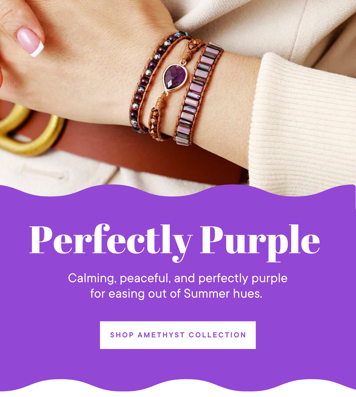 Amethyst Find Your Balance Cape Diablo