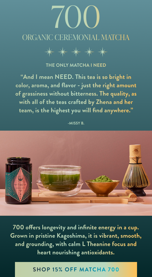 Ceremonial Matcha 700