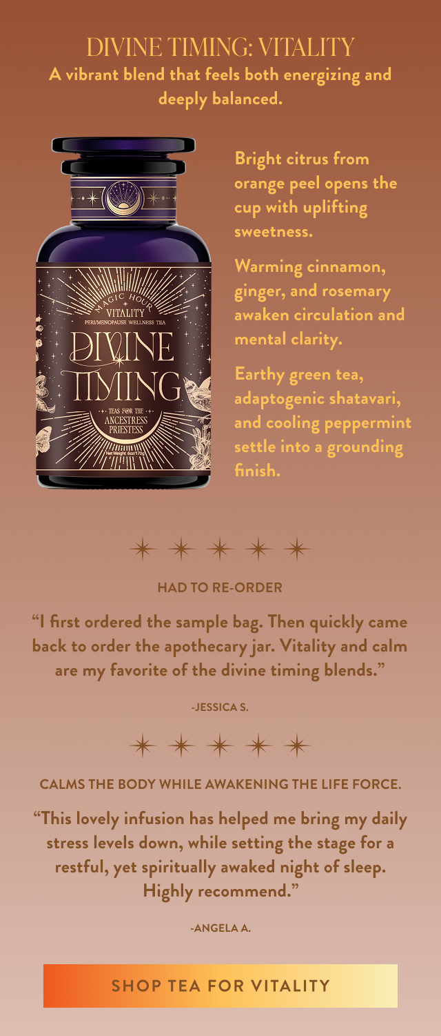 calming yet awakening 