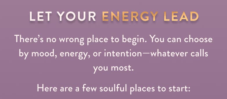 Let Your Energy Lead 