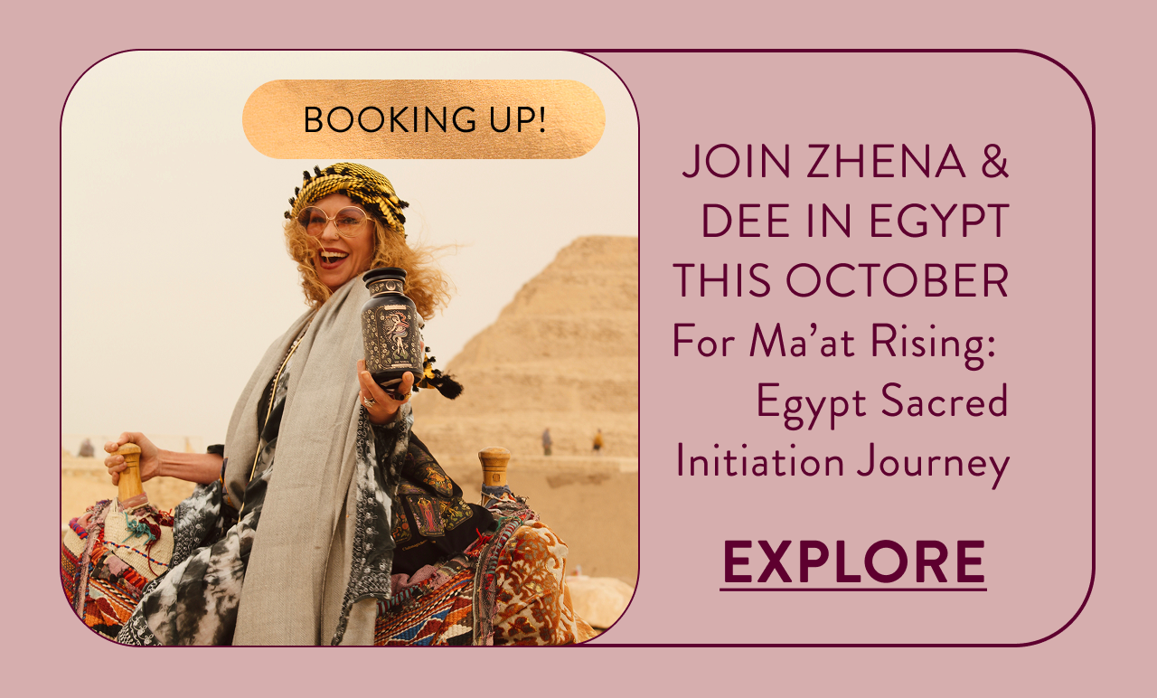 Join Zhena in Egypt in October 