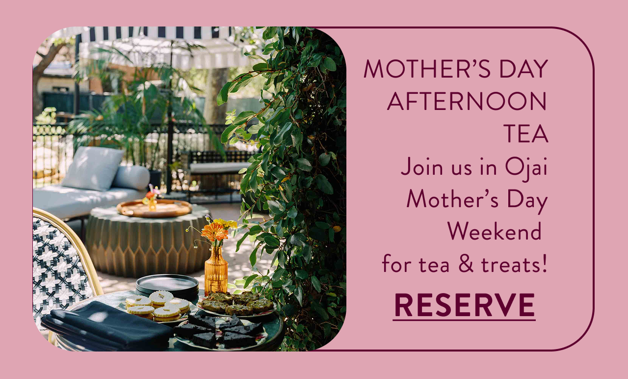 Join us for Mother's Day Afternoon Tea