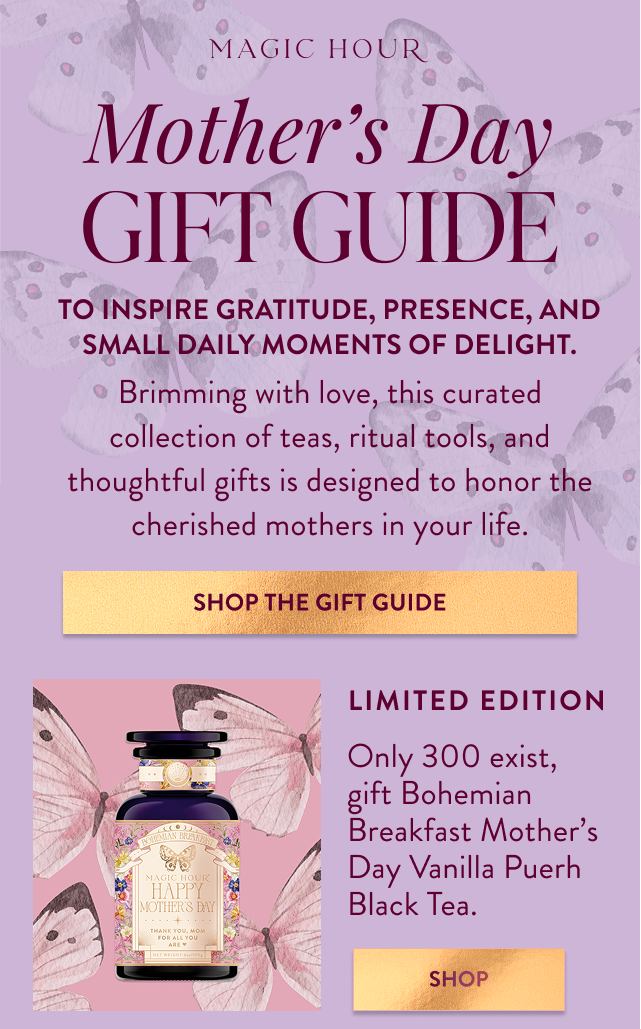 MOTHER'S DAY GIFT GUIDE 