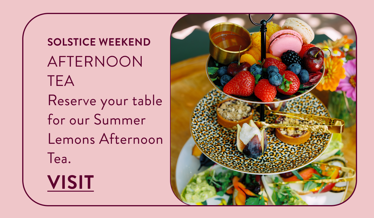 Book Now: June Afternoon Tea