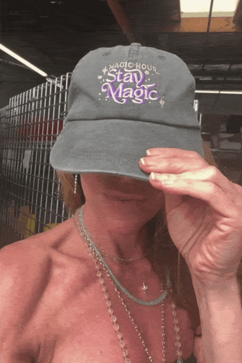 Zhena in the hat! 