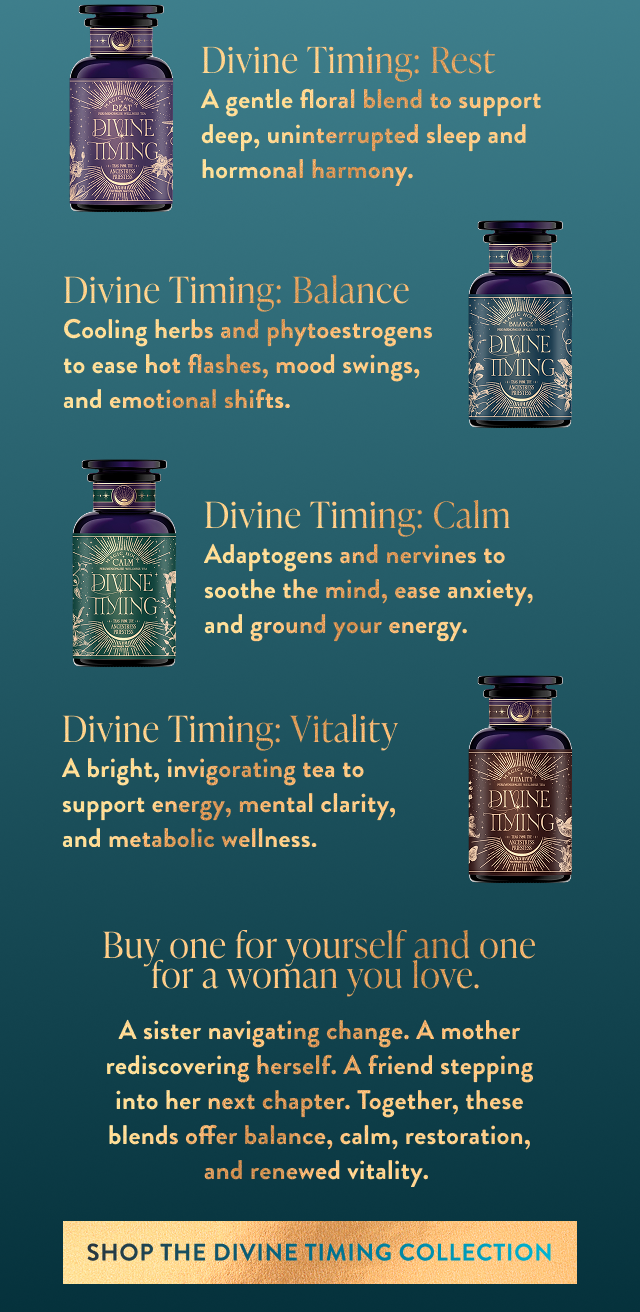 Teas for Perimenopause & beyond