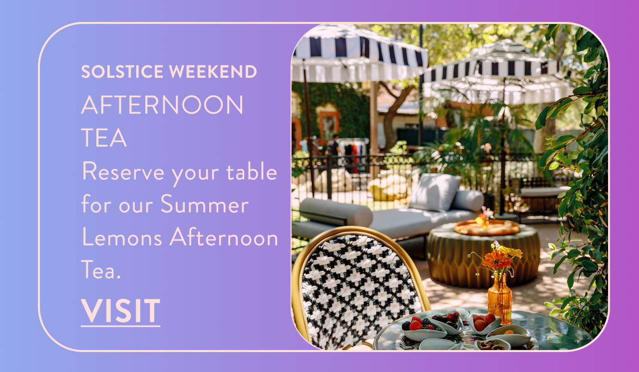 Book Now: June Afternoon Tea
