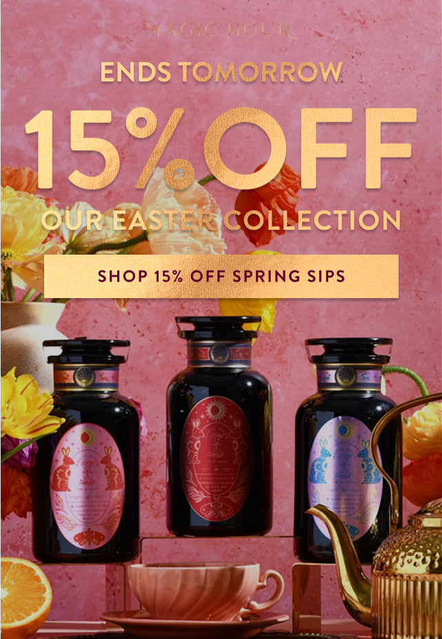 15% Off Easter Basket Teas
